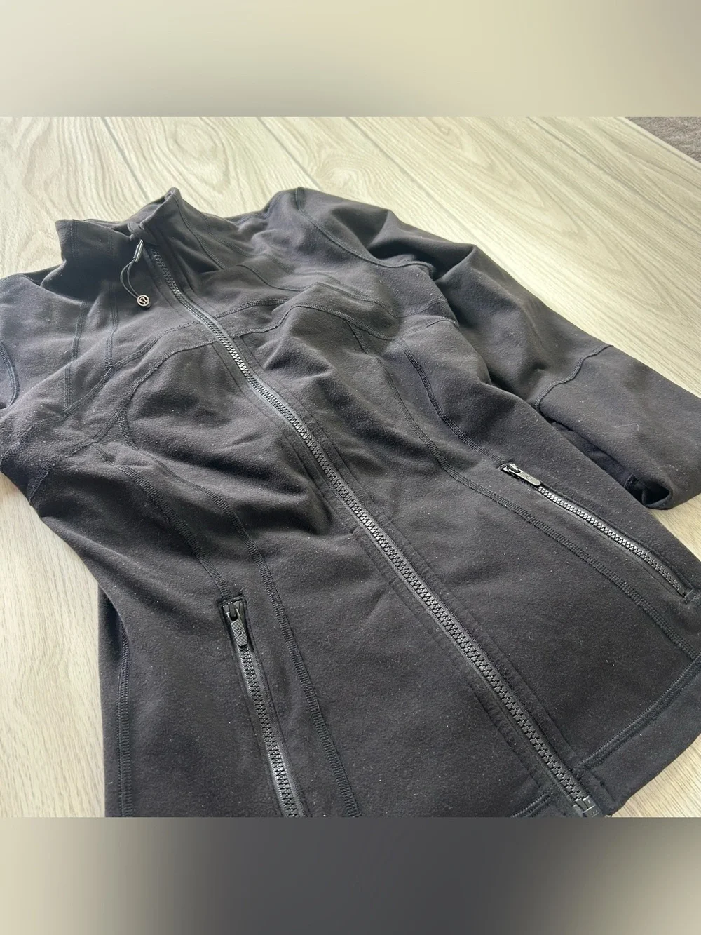 Lululemon Define Jacket Full-Zip Women’s 6 Black Workout Yoga Vented Stretch